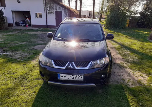 łódzkie Mitsubishi Outlander cena 20000 przebieg: 268000, rok produkcji 2008 z Trzebnica